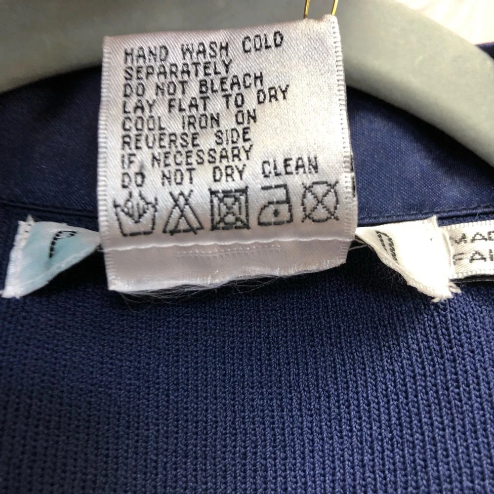 PIANO zip up sweater with sequin faux pockets and collar sparkling charm… - Picture 11 of 12